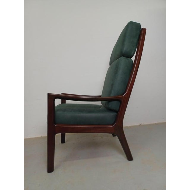 Ole Wanscher Mahogany Lounge Chair by Ole Wanscher, 1960s For Sale - Image 4 of 11