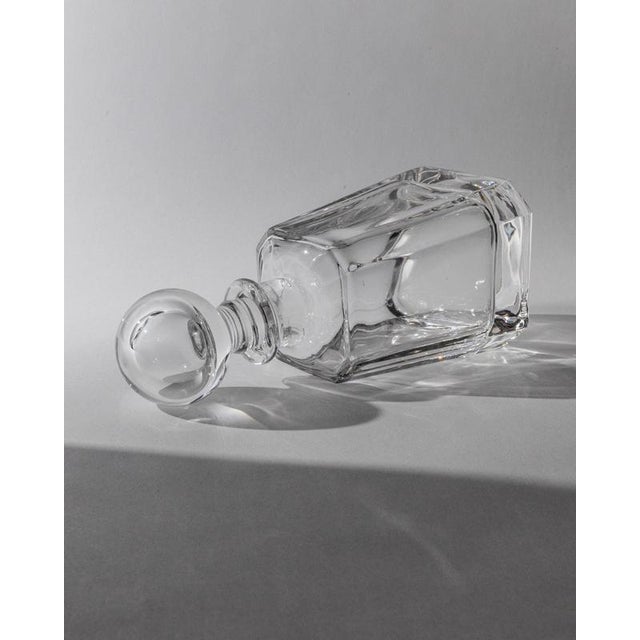 Vintage Clear Murano Glass Decanter, 1990s For Sale - Image 12 of 12