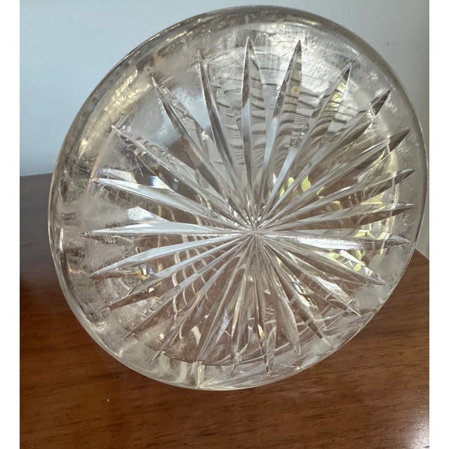 Early 20th Century American Brilliant Cut Crystal Water Pitcher For Sale - Image 4 of 7