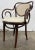 Brown Antique Bentwood Arm Chairs With Leather Seats, Set of 4 For Sale - Image 8 of 12