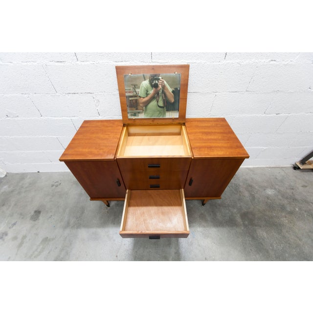 Vintage Teak Dressing Table, 1960s For Sale - Image 3 of 18