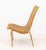 Bruno Mathsson "Eva" Woven Cotton and Beech Side Chair For Sale In New York - Image 6 of 9