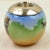 Such a Sweet English Vintage Porcelain and Sterling Silver Matchstrike Match Holder. Hand Painted Scenic Mural of Horse...