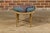 Tan French Neoclassical Style 1920s Painted Stool with Carved Apron and Fluted Legs For Sale - Image 8 of 12