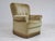 1980s, Danish lounge chair. Original upholstery in light green velour, very good condition. No smells. Beech wood legs,...