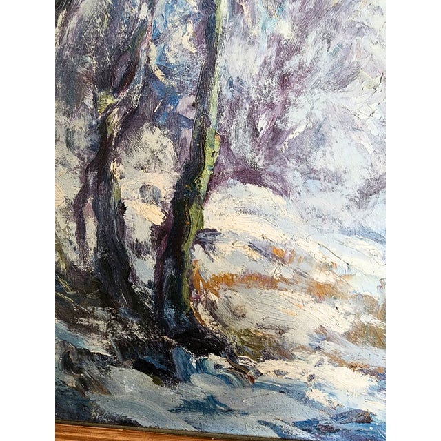 Realism Large 1930s Original Art by Elmer Berge For Sale - Image 3 of 5