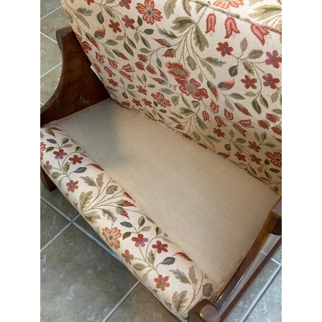 Stickley Vintage "Connecticut Valley" Wingback Chair Attributed to Stickley For Sale - Image 4 of 5