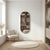 Steele Capsule Mirror in Brushed Brass For Sale - Image 9 of 11