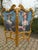 French 1960 French Louis XVI Gold Beech Room Divider Screen 2-Panel For Sale - Image 3 of 17
