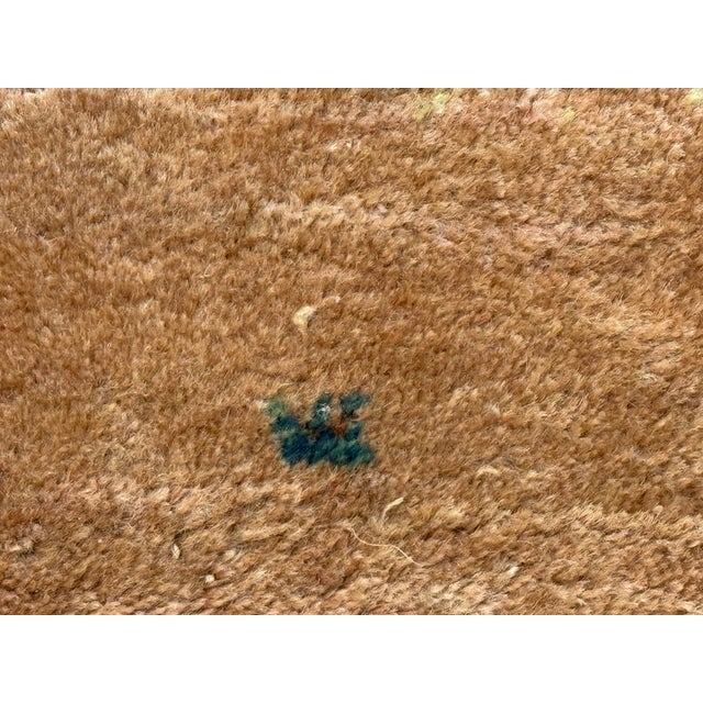 2ft6in × 8ft8in Hand Knotted Wool Runner, Vintage For Sale - Image 9 of 12
