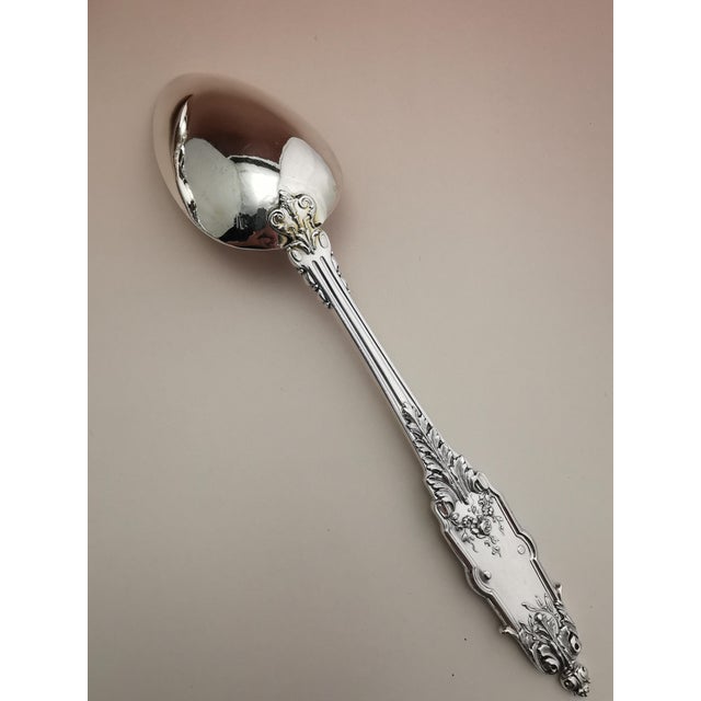 Acanthe Dessert Spoons in Silver from Puiforcat, 1890s, Set of 12 For Sale - Image 7 of 10