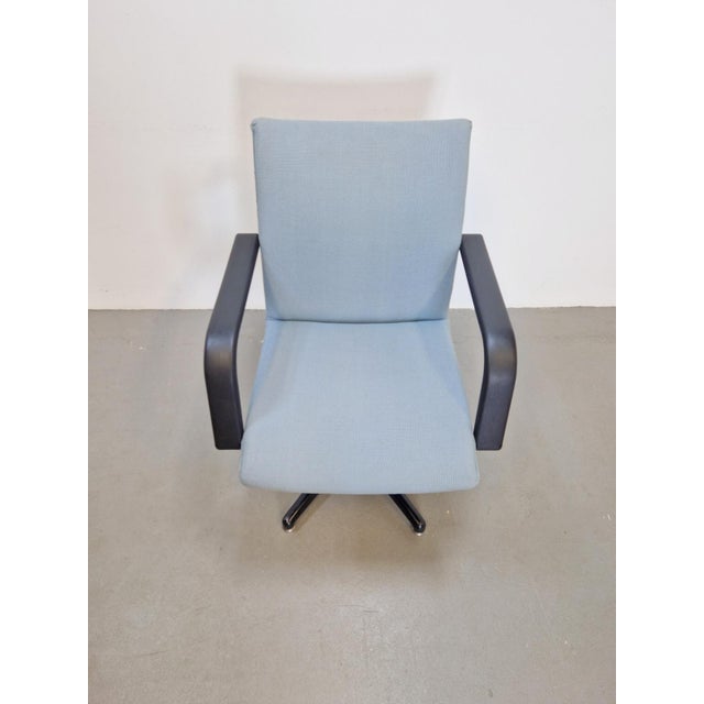 1980s Vintage Channel Swivel Office Chairs by Geoffrey Harcourt for Artifort, 1980s, Set of 6 For Sale - Image 5 of 14