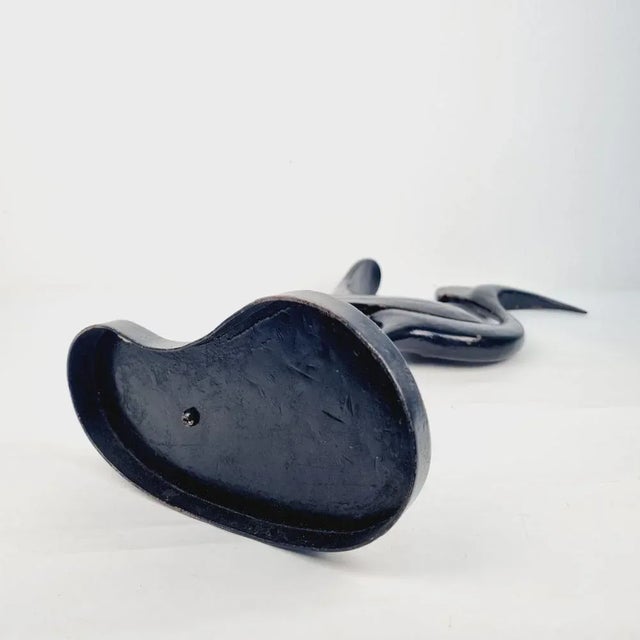 1960s Iron Egret Sculpture, 1960s For Sale - Image 5 of 9