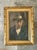 Vintage Framed Oil Portrait on Canvas For Sale - Image 11 of 13