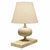 French Art Deco Travertine Table Lamp For Sale - Image 4 of 11