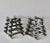 Chrome Paul Mayen Style Chrome Tubular Stacked Side Tables Vintage-a Pair For Sale - Image 8 of 17