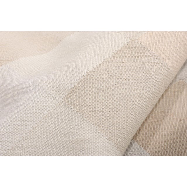 Vintage Indian Dhurrie Rug, 05'09 X 08'08 For Sale In Dallas - Image 6 of 10