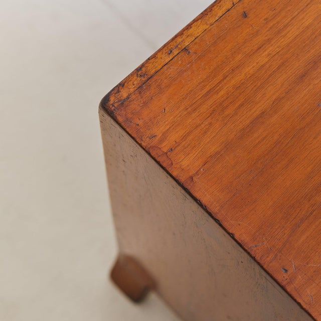 Italian Walnut Bedside Table Attributed to Gio Ponti, 1950s - 2 Available For Sale - Image 10 of 10