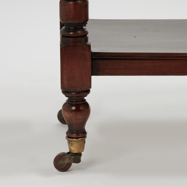 Antique British Colonial Three Tiered Stand or Etagere For Sale - Image 10 of 10