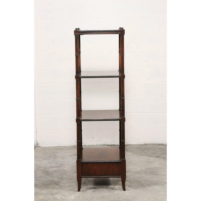 Mid 20th Century Mahogany English Étagère or Shelf For Sale - Image 4 of 14