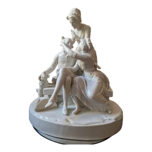 Antique Sevres French 18th Century Porcelain Figurine Signed by Leriche