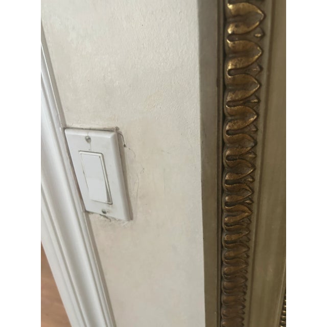 19th Century French Trumeau and Marble Top Console For Sale - Image 4 of 8