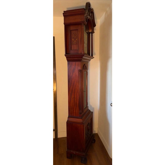 Circa 1900 Harriet Beecher & Calvin Ellis Stowe Family Grandfather Clock For Sale - Image 11 of 11