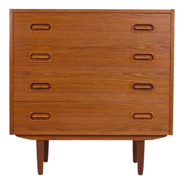 Danish Teak Chest of Drawers, 1960s For Sale