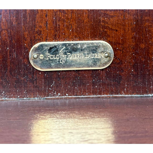 Brass Ralph Lauren Vintage Senegal Campaign Chest of Drawers. For Sale - Image 8 of 12