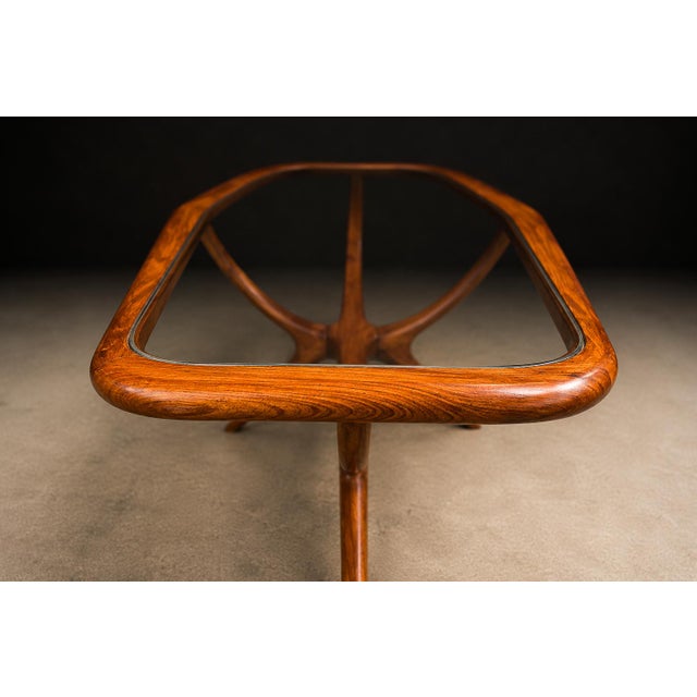 Giuseppe Scapinelli Sculptural Wooden Coffee Table, Brazil, 1950s For Sale - Image 12 of 18