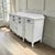 Bring timeless European charm to your home with this beautifully refinished vintage French Country sideboard buffet....