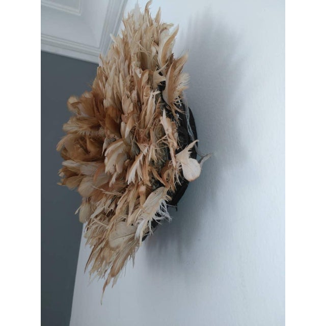 Juju Hat Beige of 14" - 35 Cm For Sale In Washington DC - Image 6 of 6