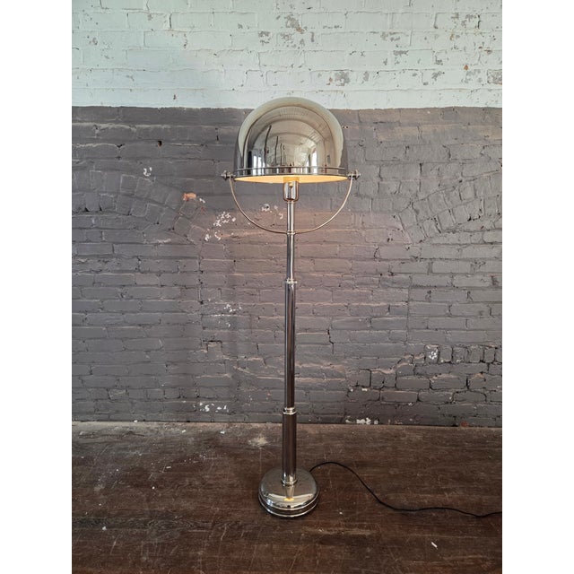 Silver Ralph Lauren Carthage Floor Lamp For Sale - Image 8 of 14
