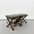Late 20th Century Vintage Carved Wood Lion-Head Curule Stools - Pair For Sale - Image 5 of 7