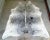 2000 - 2009 Early 21st Century Natural Black and White Brazilian Cowhide 8' 4" X 8' For Sale - Image 5 of 5