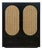 Bobby Berk Modern Black Tallboy Cabinet, Beige Oval Cane Inlay MCM Style For Sale