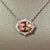 Natural Morganite Diamond Necklace 14k Gold 10.67 TCW Certified For Sale - Image 9 of 11