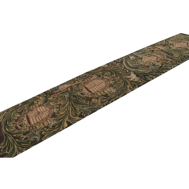 An exciting addition to the contemporary Rug & Kilim collection, this 3x14 Tudor style flatweave runner rug features...