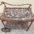 Vintage Cast Aluminum Lattice Serving Bar Cart For Sale In Philadelphia - Image 6 of 11