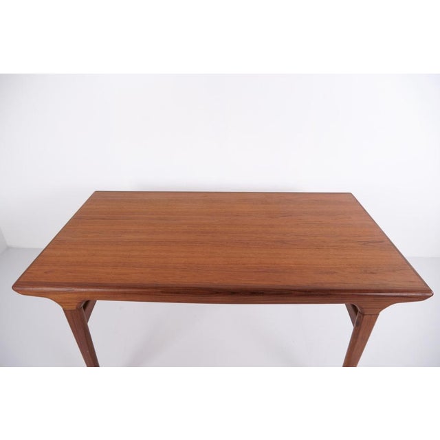 Teak Dining Table with Extension by Johannes Andersen for Uldum Møbelfabrik From, 1960s For Sale - Image 3 of 12