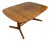 Vintage Extension Dining Table in Teak by D-Scan For Sale