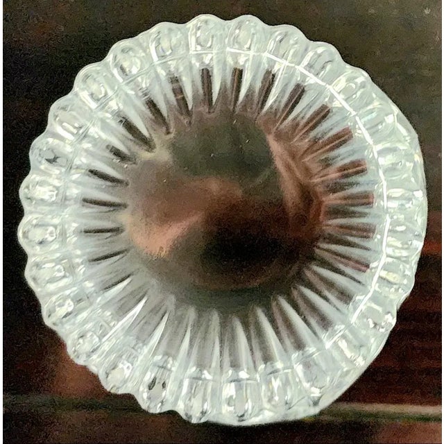 Glass Vintage Fine Glass Baroque Style Tumbler (1) For Sale - Image 7 of 12