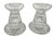 Vintage Gorham Crystal Reversible Candle Holder - Set of 2 For Sale - Image 11 of 12