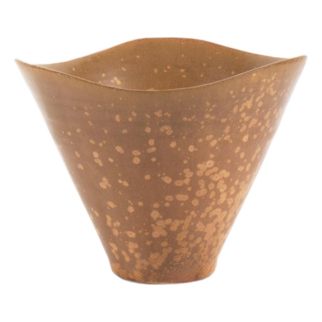 Studio Pottery Bowl by Laura Andreson For Sale