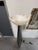 Gray Sarreal Sr-13 Spanish Modernist Brushed Steel Torchiere Floor Lamp For Sale - Image 8 of 12