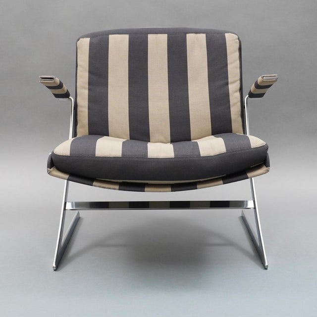 Metal Lobby Armchairs by Preben Fabricius for Arnold Exclusive, 1970s For Sale - Image 7 of 18