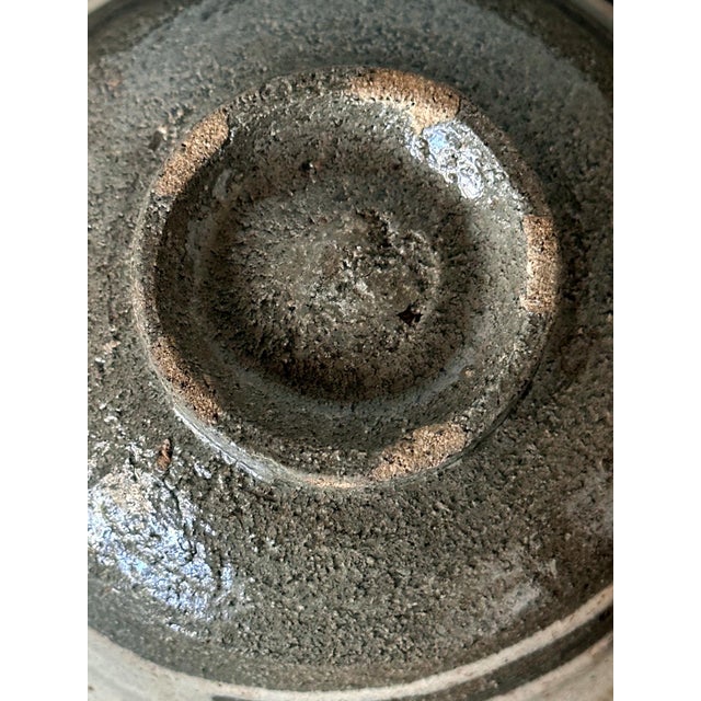 Korean Buncheong Ceramic Tea Bowl with White Slip Glaze Joseon Dynasty For Sale - Image 12 of 12