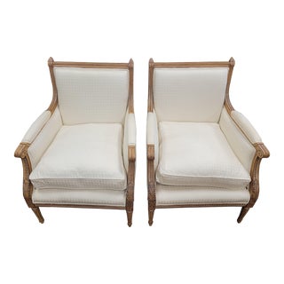 1990s Pair of Napoleon III Arm Chairs by Meyer Gunther Martini For Sale