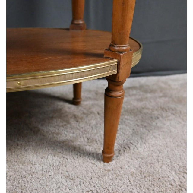 Louis XVI Style Mahogany Coffee Table, Late 19th Century For Sale - Image 14 of 18