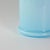 Glass Portuguese Light Blue Opaline Jar, 1960s For Sale - Image 7 of 15